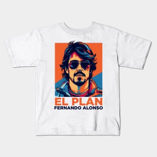 Fernando Alonso - El Plan Kids T-Shirt